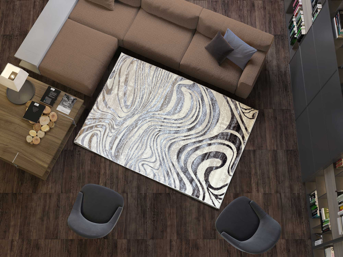 Casa Dorada LuxeWeave – Alfombra de Alta Elegancia REF 068
