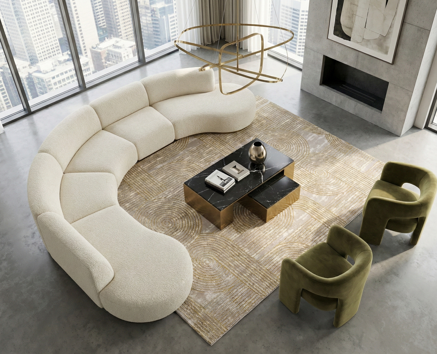 Alfombra Carpet Premium para Sala 160X230