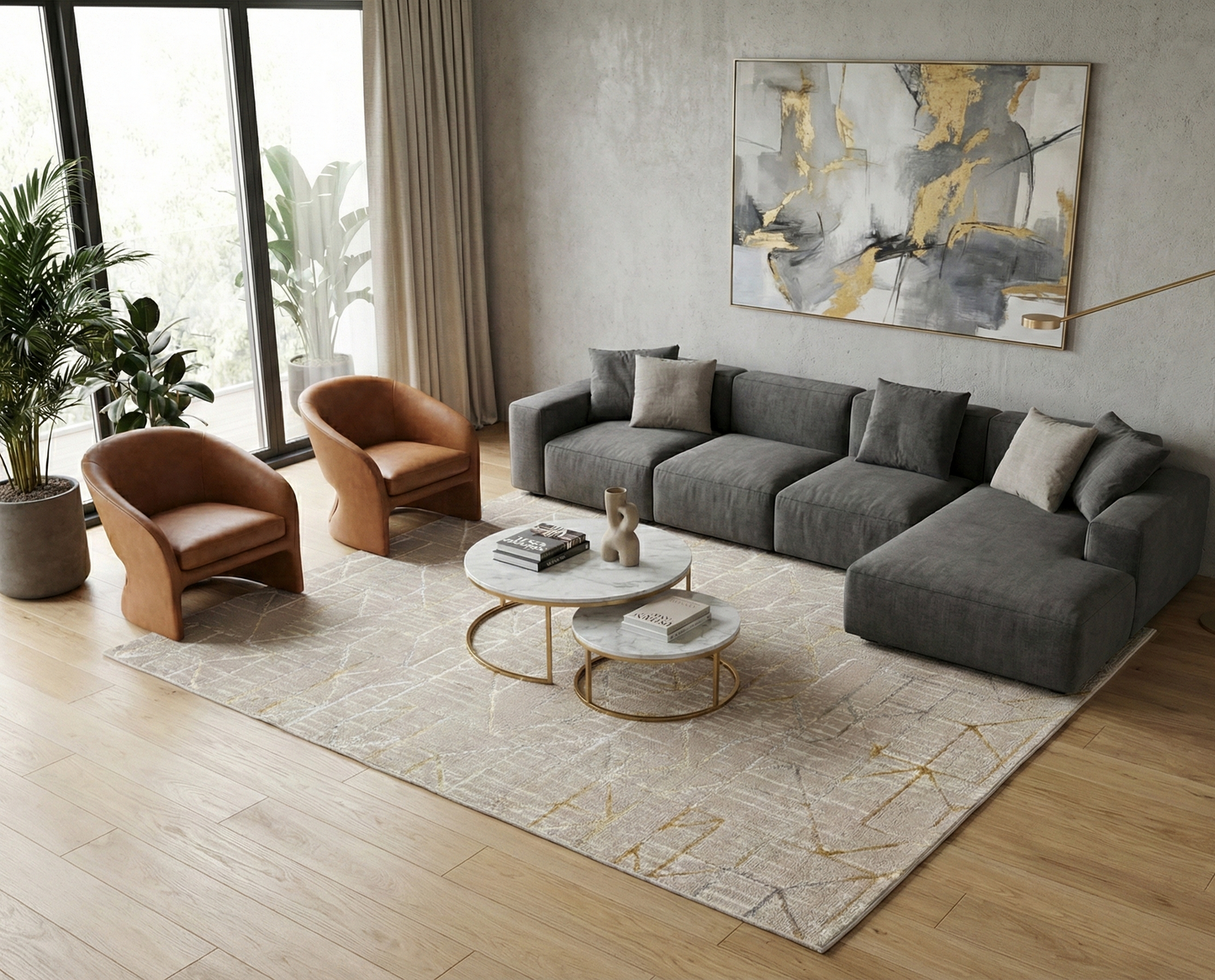 Alfombra Carpet Premium para Sala 160X230