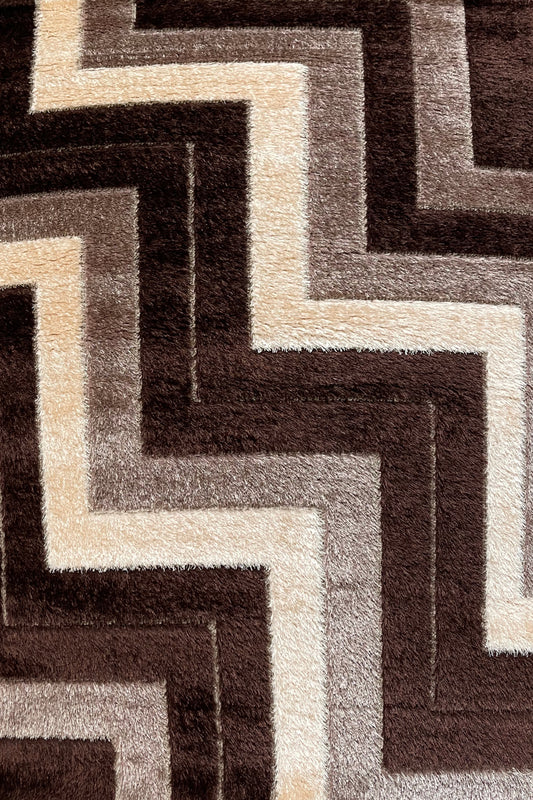 SIRENA ComfortGuard – Alfombra Suave y Resistente REF: 3648-BROWN