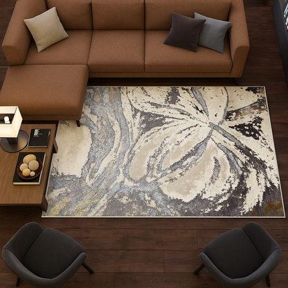 Casa Dorada LuxeWeave – Alfombra de Alta Elegancia REF 088