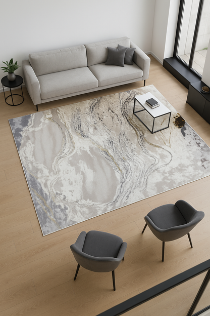 Casa Dorada LuxeWeave – Alfombra de Alta Elegancia REF 432