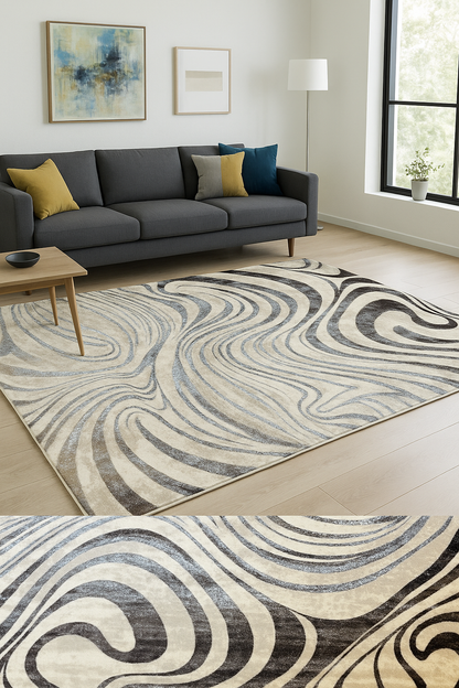 Casa Dorada LuxeWeave – Alfombra de Alta Elegancia REF 068