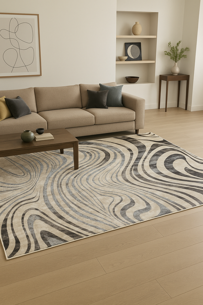 Casa Dorada LuxeWeave – Alfombra de Alta Elegancia REF 068