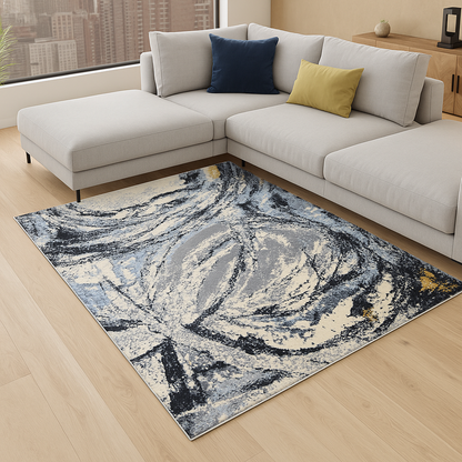 Casa Dorada LuxeWeave – Alfombra de Alta Elegancia REF 089