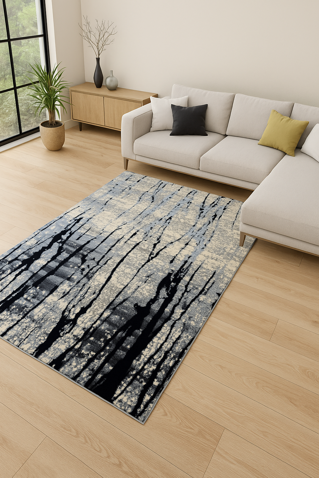 Casa Dorada LuxeWeave – Alfombra de Alta Elegancia REF 051