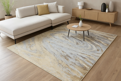 Casa Dorada LuxeWeave – Alfombra de Alta Elegancia REF 061
