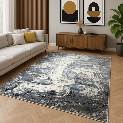 Casa Dorada LuxeWeave – Alfombra de Alta Elegancia REF 045
