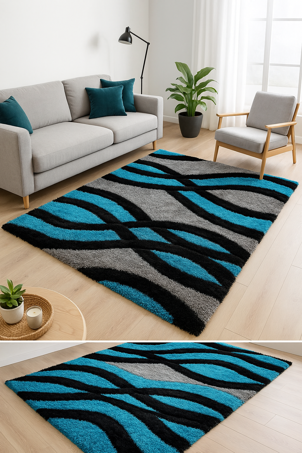SIRENA ComfortGuard – Alfombra Suave y Resistente REF:  2783TRQ