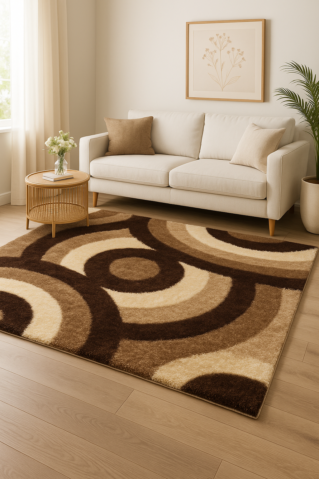 SIRENA ComfortGuard – Alfombra Suave y Resistente REF:3257BRW