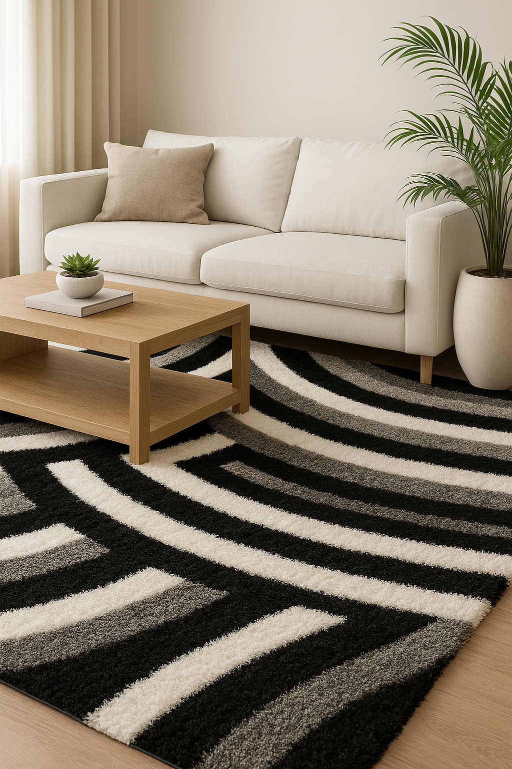 SIRENA ComfortGuard – Alfombra Suave y Resistente REF: 3325BLK