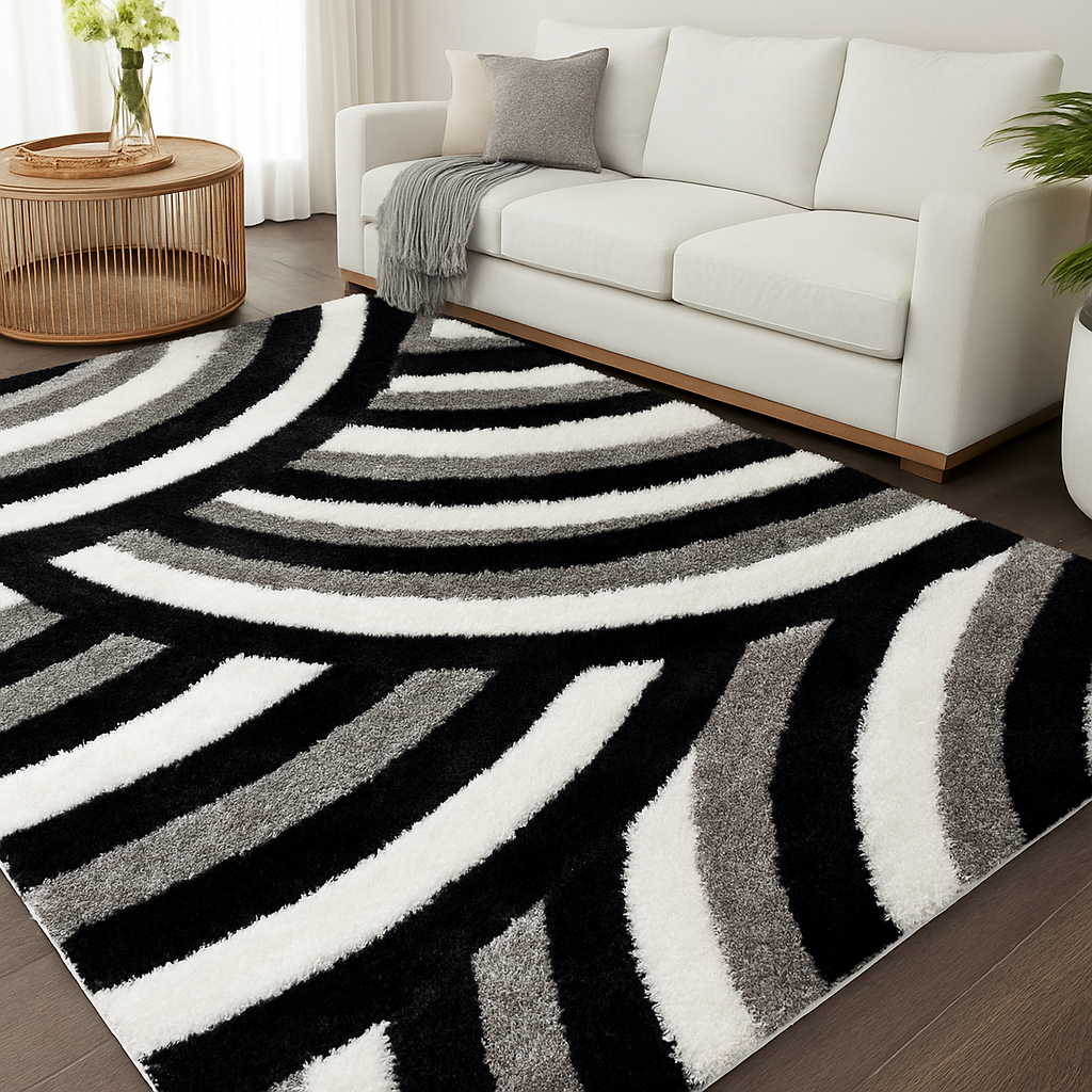 SIRENA ComfortGuard – Alfombra Suave y Resistente REF: 3325BLK