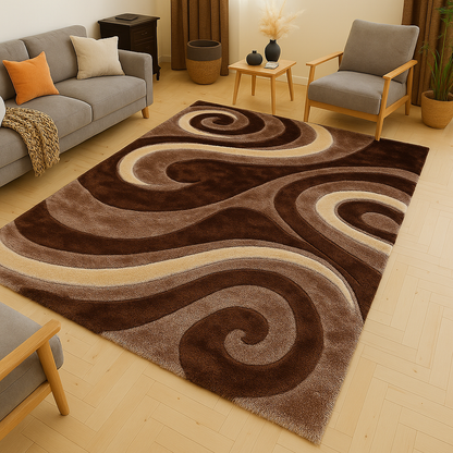 SIRENA ComfortGuard – Alfombra Suave y Resistente REF: 3649-Brown