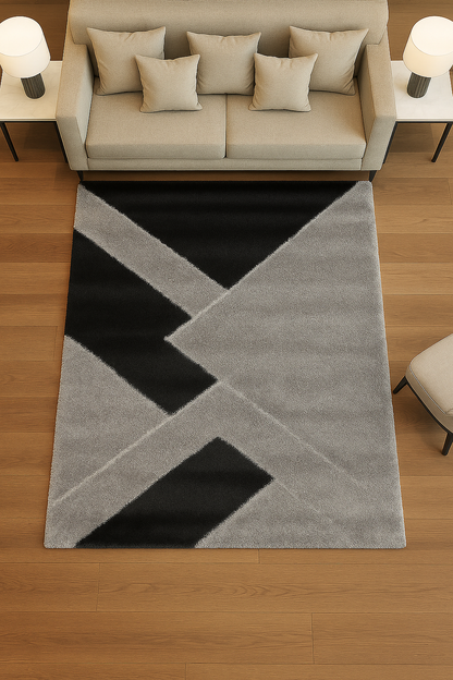 SIRENA ComfortGuard – Alfombra Suave y Resistente REF 6073-GREY