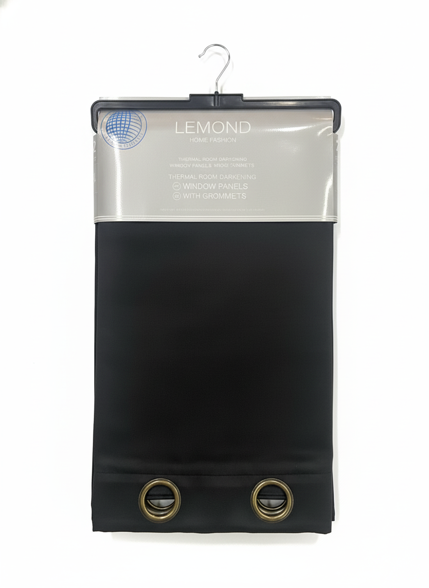 Cortinas Lemond Noctura – Cortinas Blackout Premium 2pc