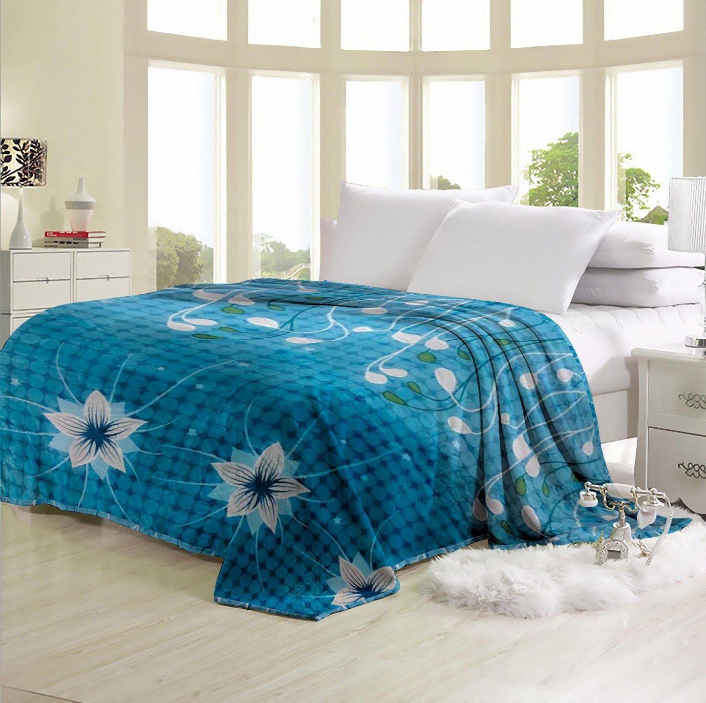 COBIJA FLANEL ESTAMPADA 1.200 GRAMOS