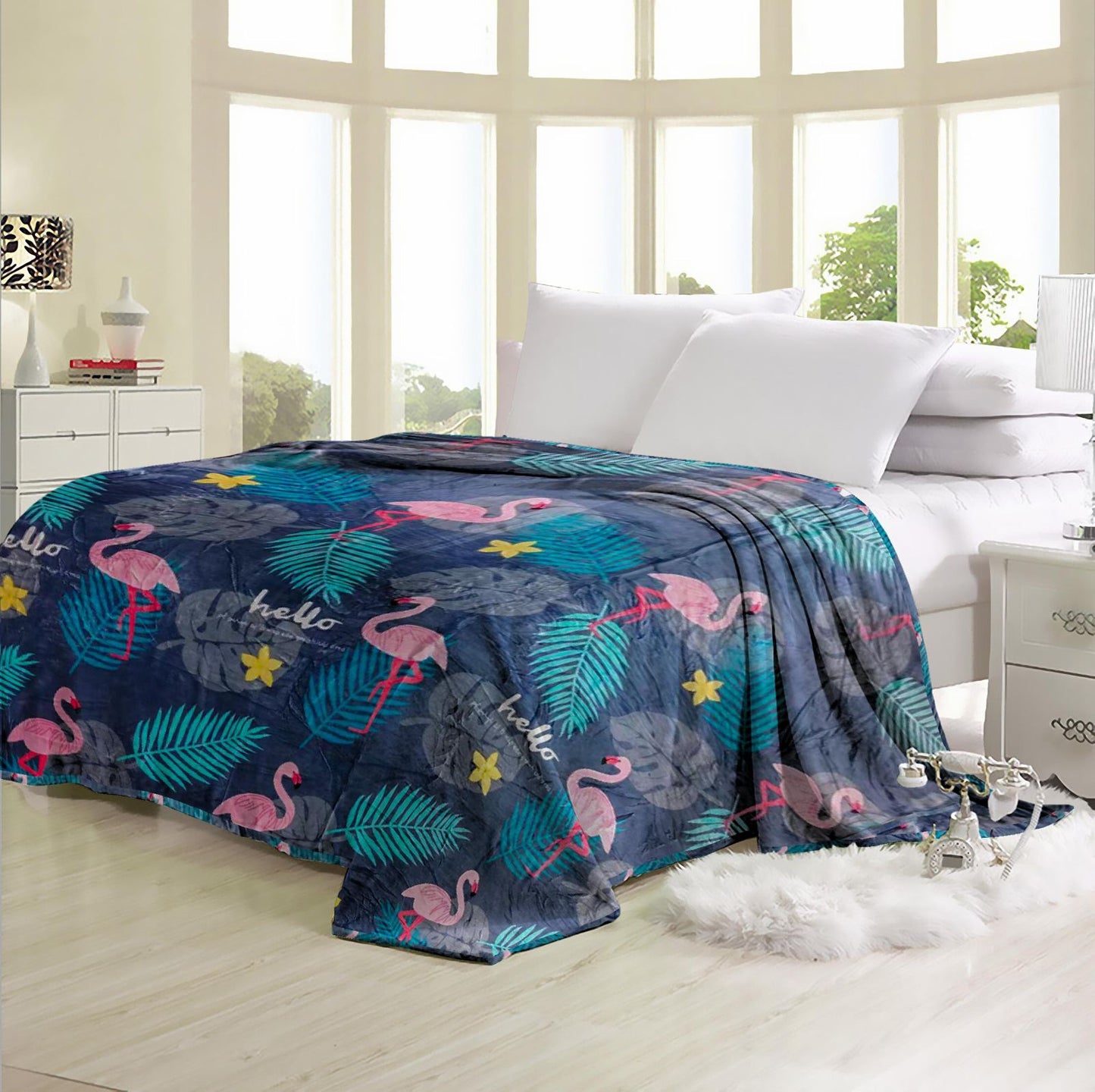 COBIJA FLANEL ESTAMPADA 1.200 GRAMOS